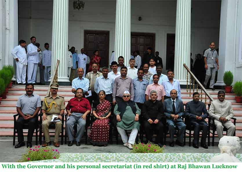 Book Presentation to CM Yogi Adityanath